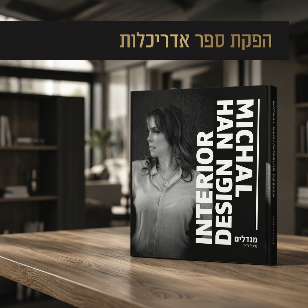 הפקת ספר אדריכלות — ספר משלך, ממותג ומופק